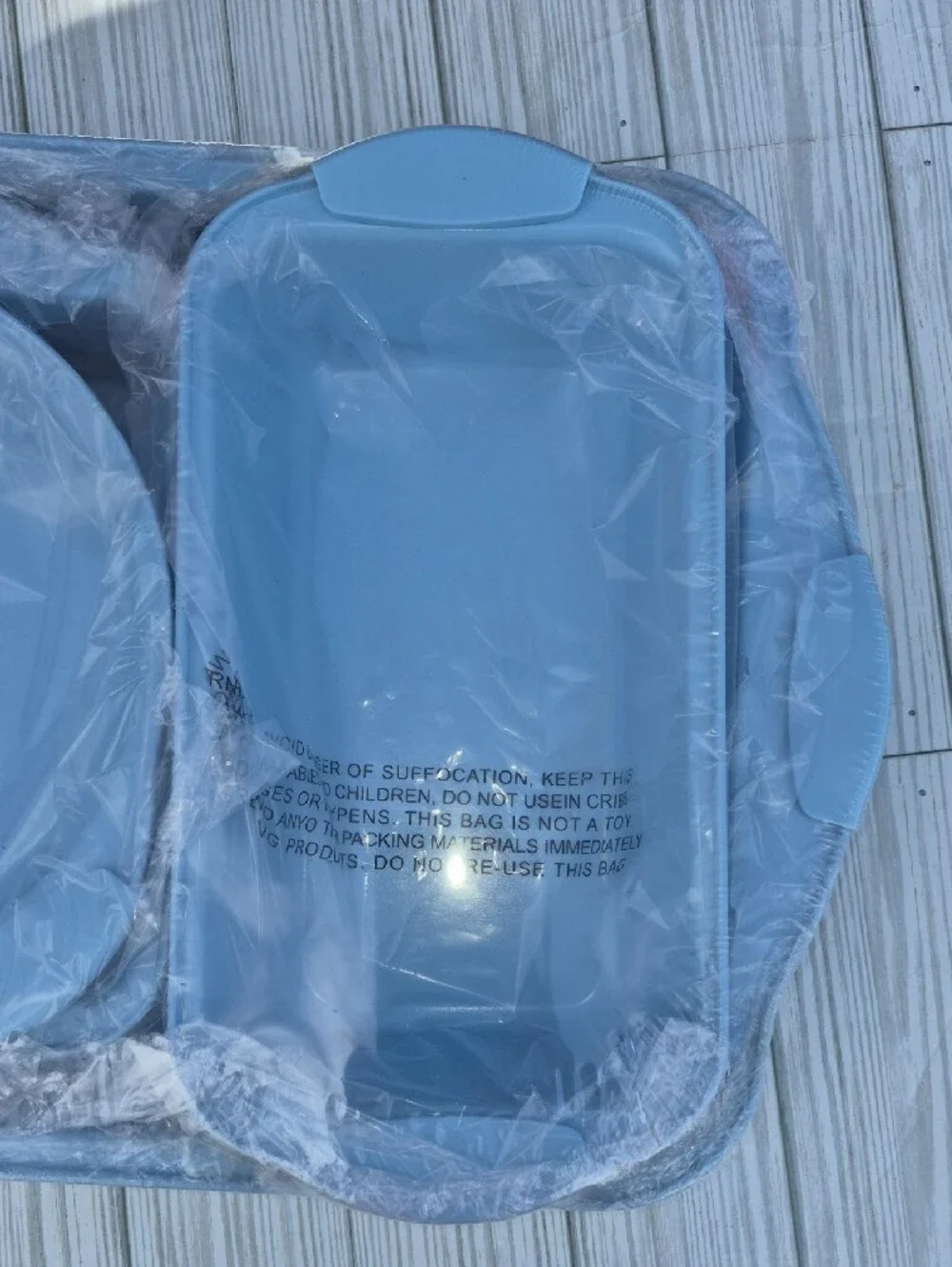 NWOT Servappétit Blue Griplite Bakeware 4-Piece Set
